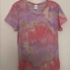 Tie dye lounge shirt